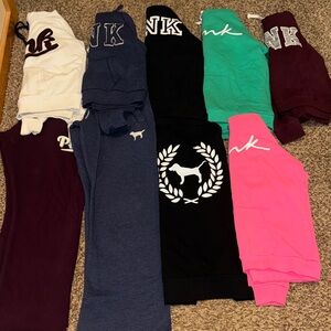 Lot of VS PINK clothes